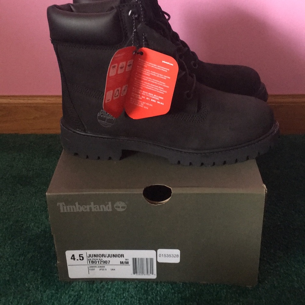 Timberland black boots